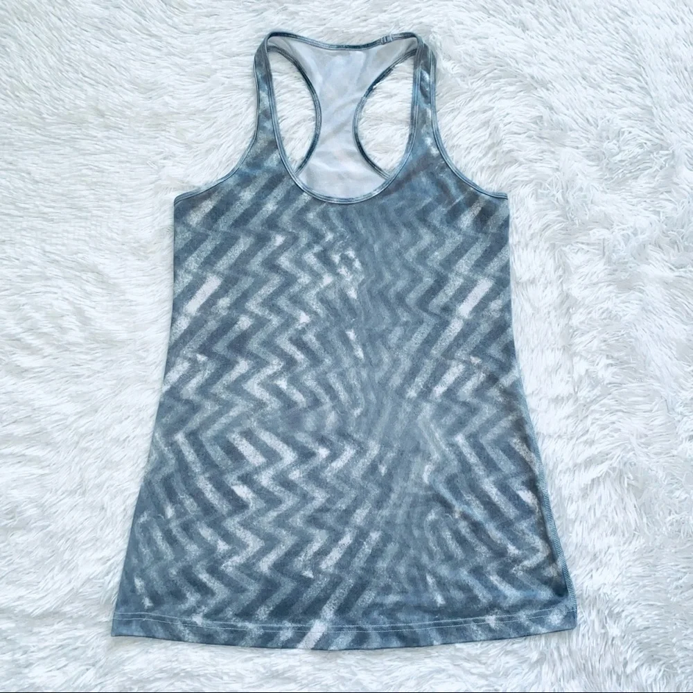Lululemon | NWOT 🤍 Cool Racerback Blazer Fossil Athletic Tank - Picture 3 of 9